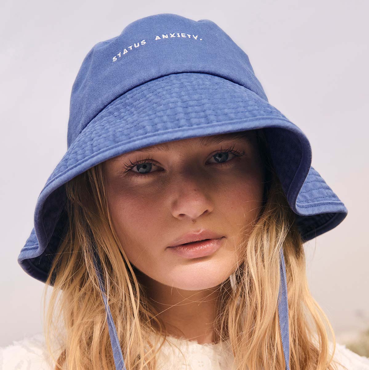 Status Anxiety Golden Days Bucket Hat French Blue