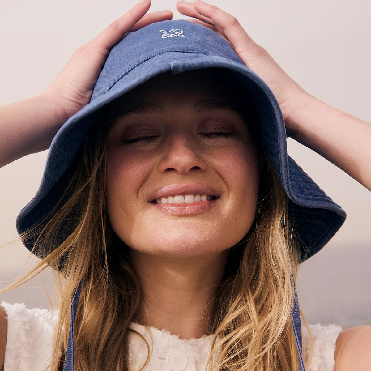 Status Anxiety Golden Days Bucket Hat French Blue