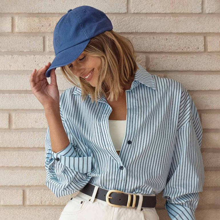 Status Anxiety Motif Cap French Blue