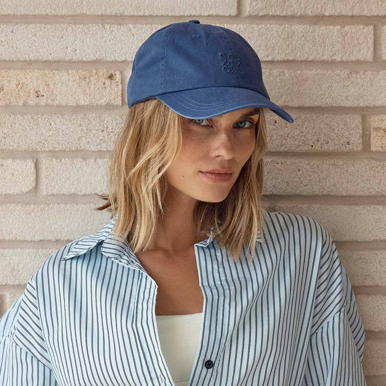 Status Anxiety Motif Cap French Blue