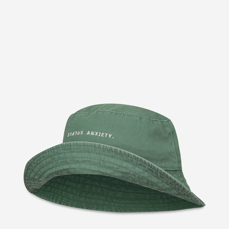Status Anxiety Time to be Alive Bucket Hat Green