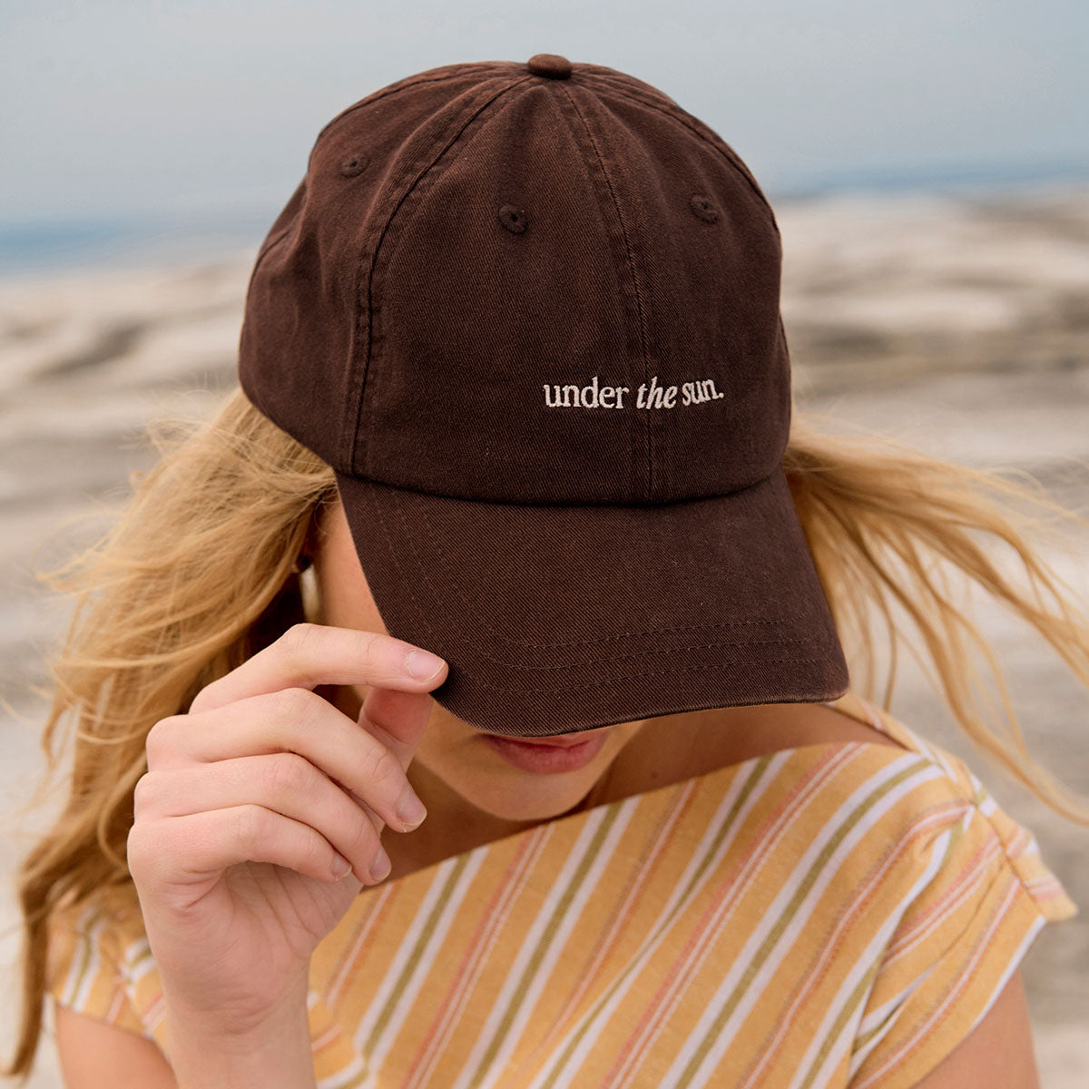 Status Anxiety Under the Sun Logo Hat Bark