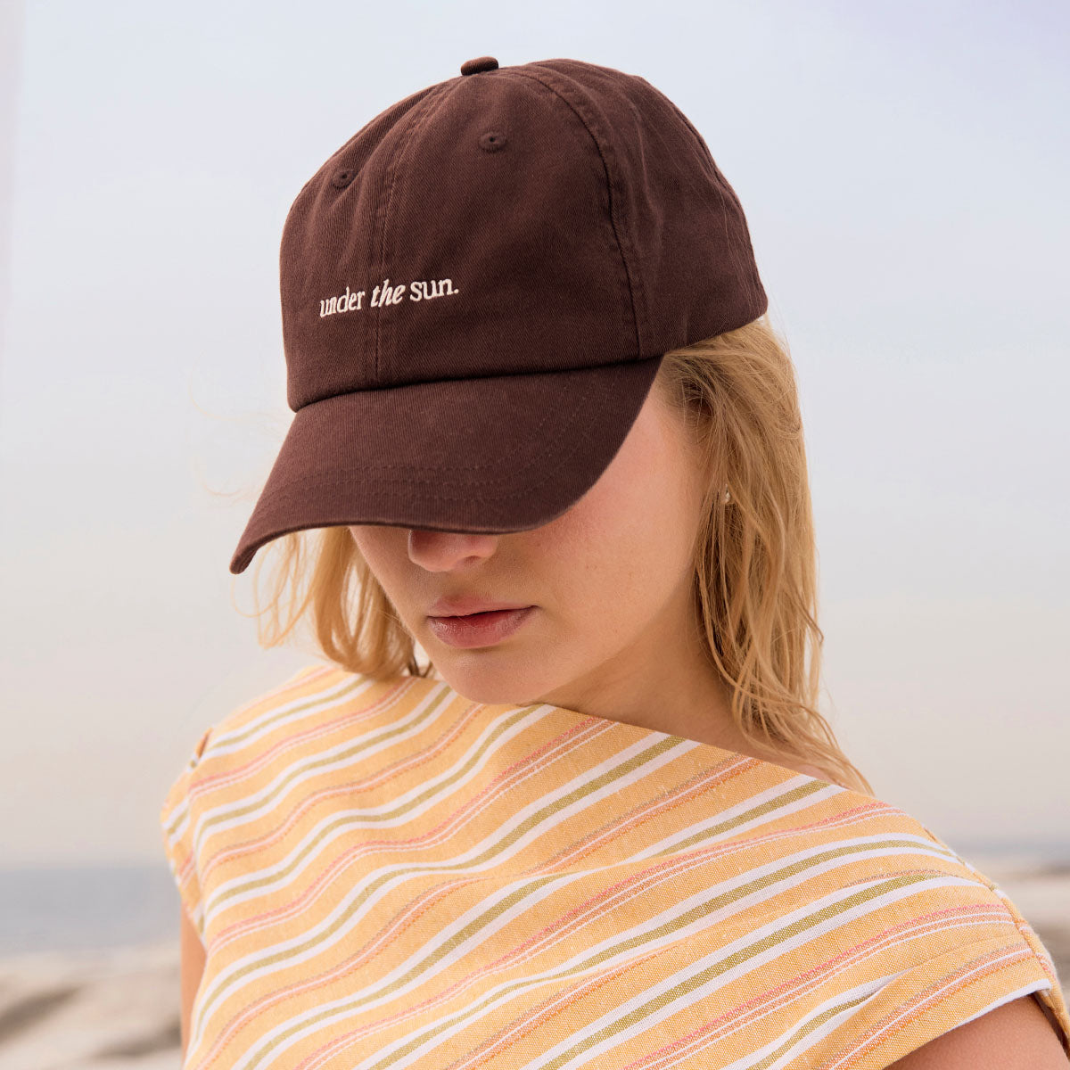 Status Anxiety Under the Sun Logo Hat Bark