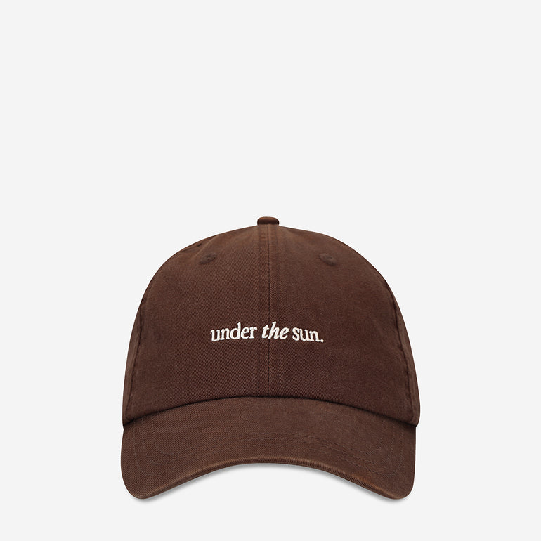 Status Anxiety Under the Sun Logo Hat Bark