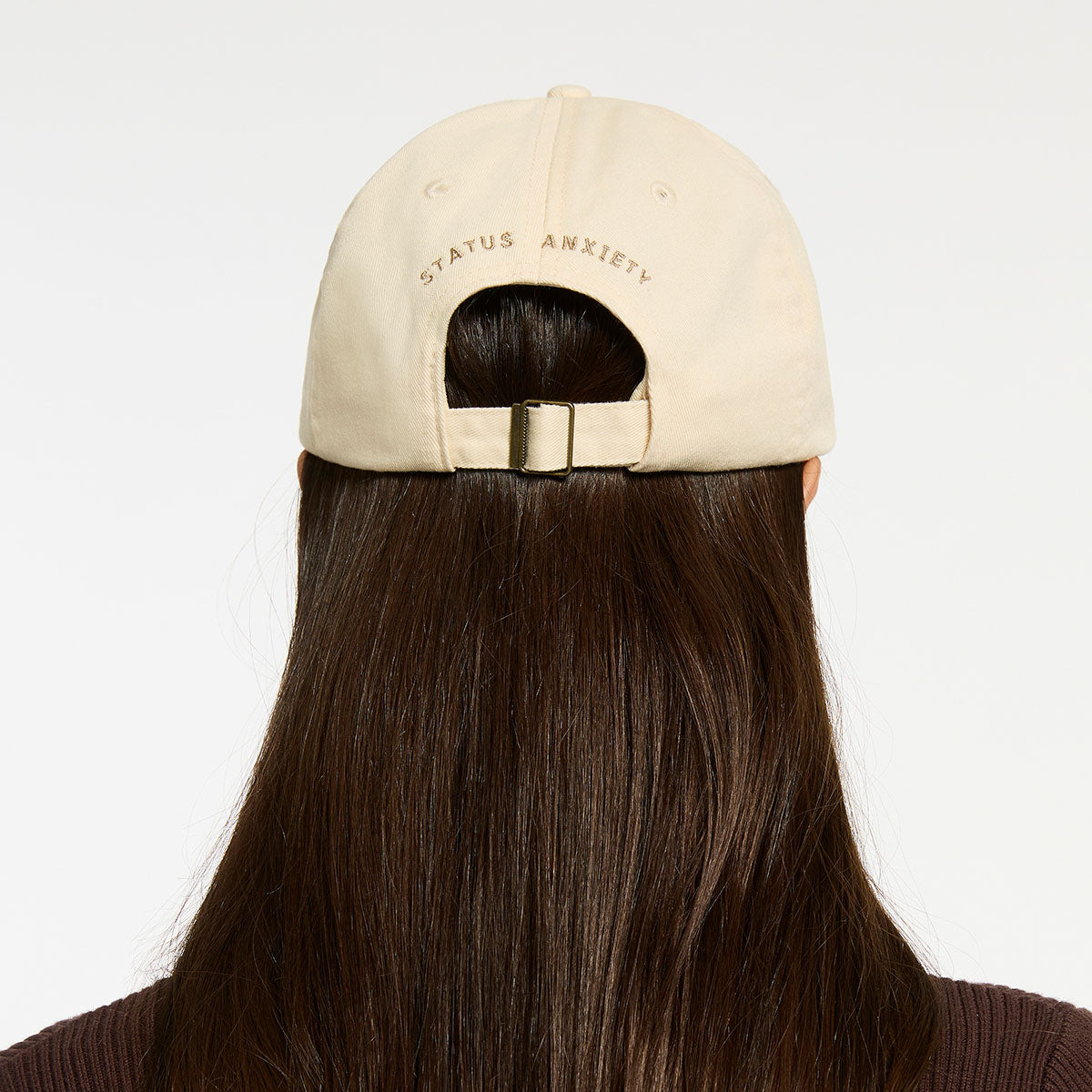Status Anxiety Under the Sun Logo Hat Cream