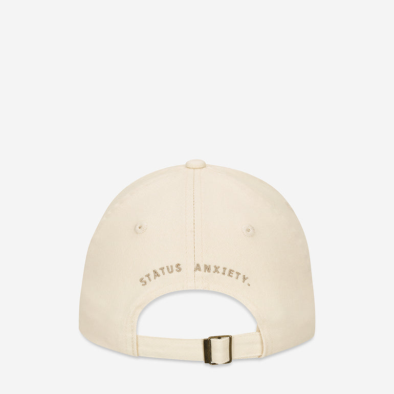 Status Anxiety Under the Sun Logo Hat Cream