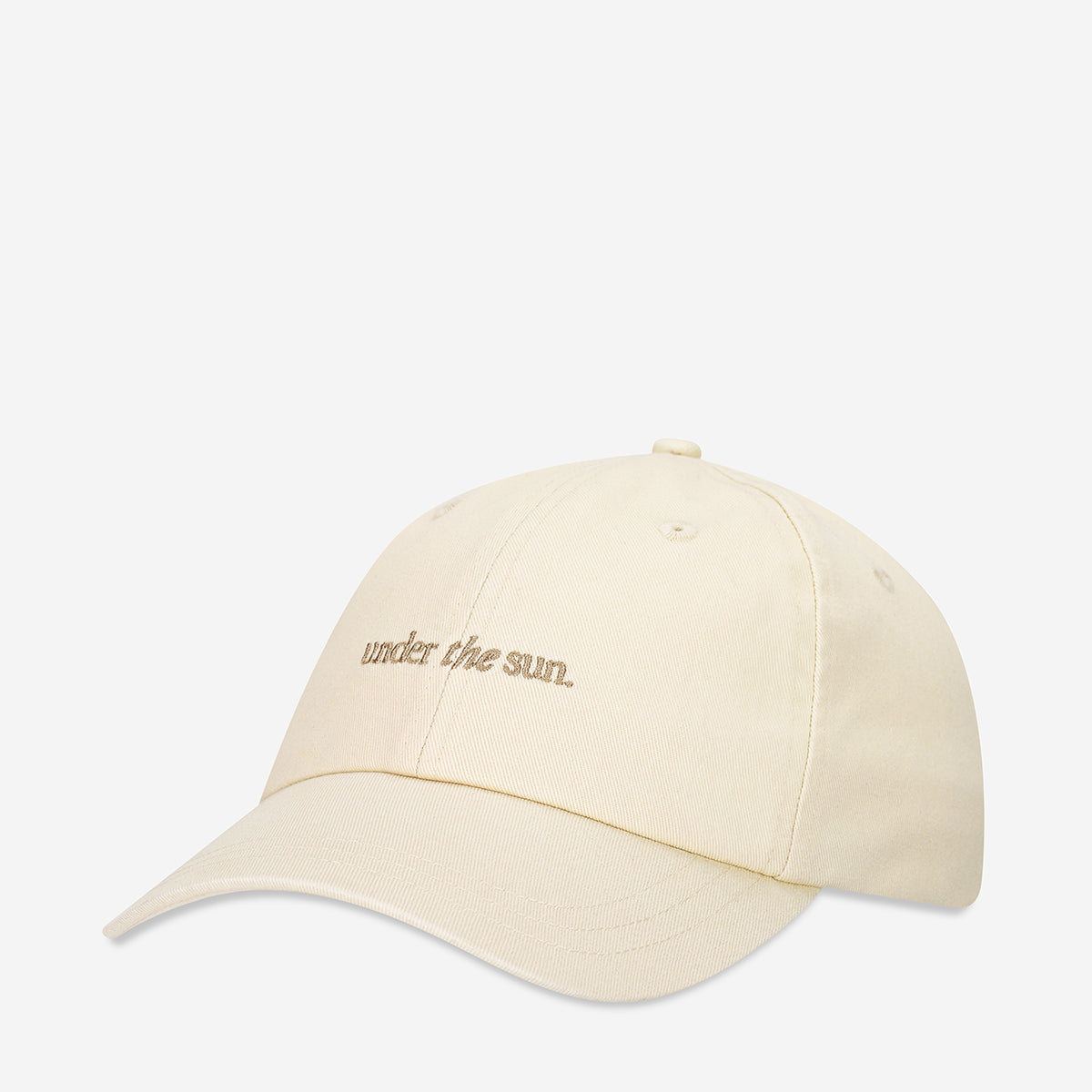 Status Anxiety Under the Sun Logo Hat Cream