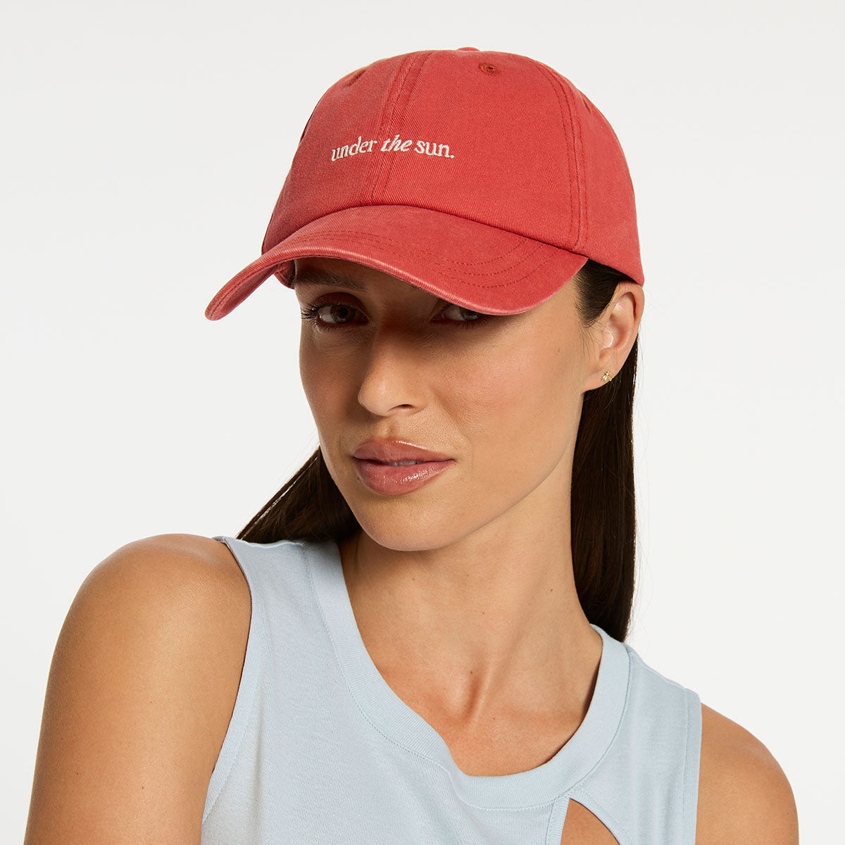 Status Anxiety Under the Sun Logo Hat Watermelon