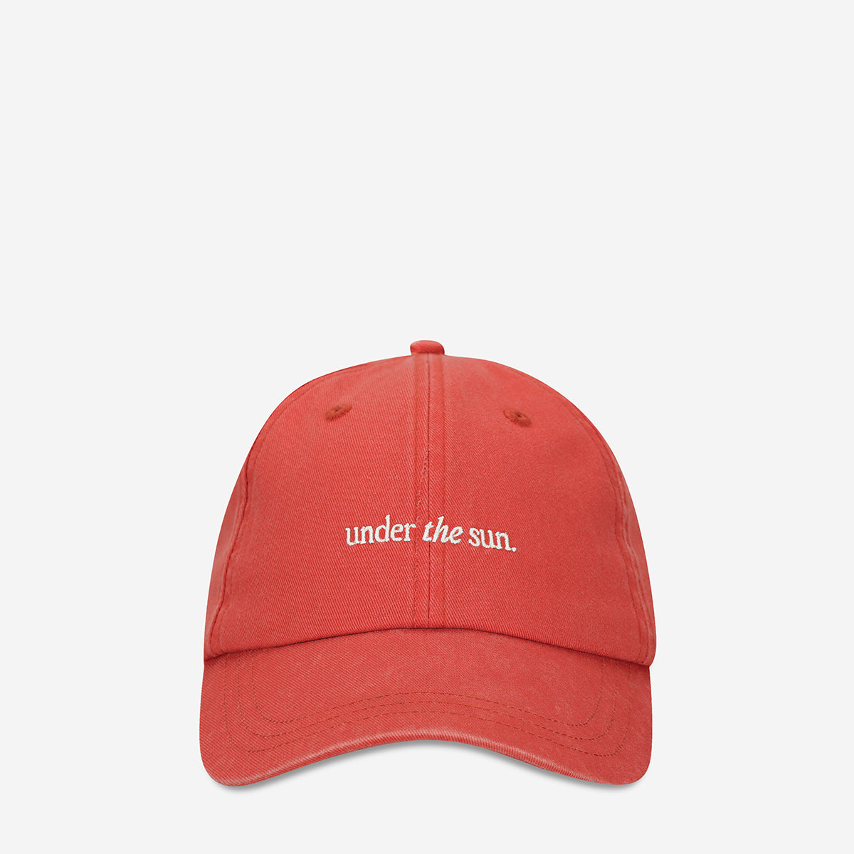 Status Anxiety Under the Sun Logo Hat Watermelon