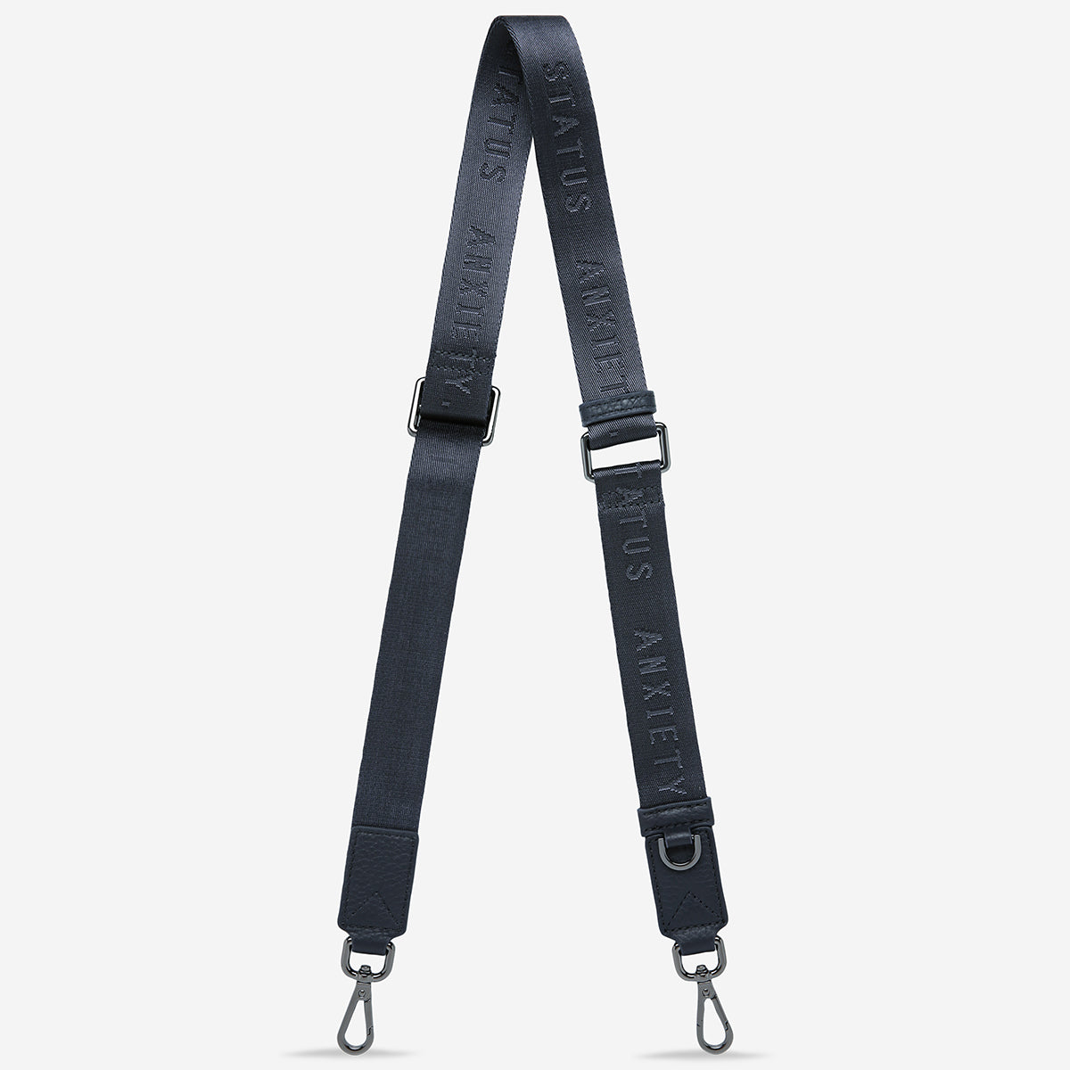 Status Anxiety Midnight Blue Thin Webbed Strap for Bags 