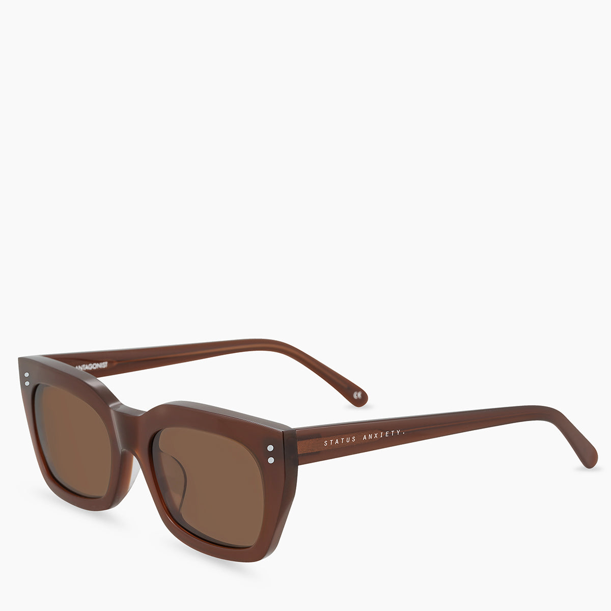 Status Anxiety Antagonist Sunglasses Brown