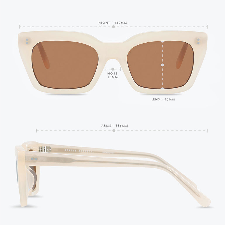 Status Anxiety Antagonist Sunglasses Nude