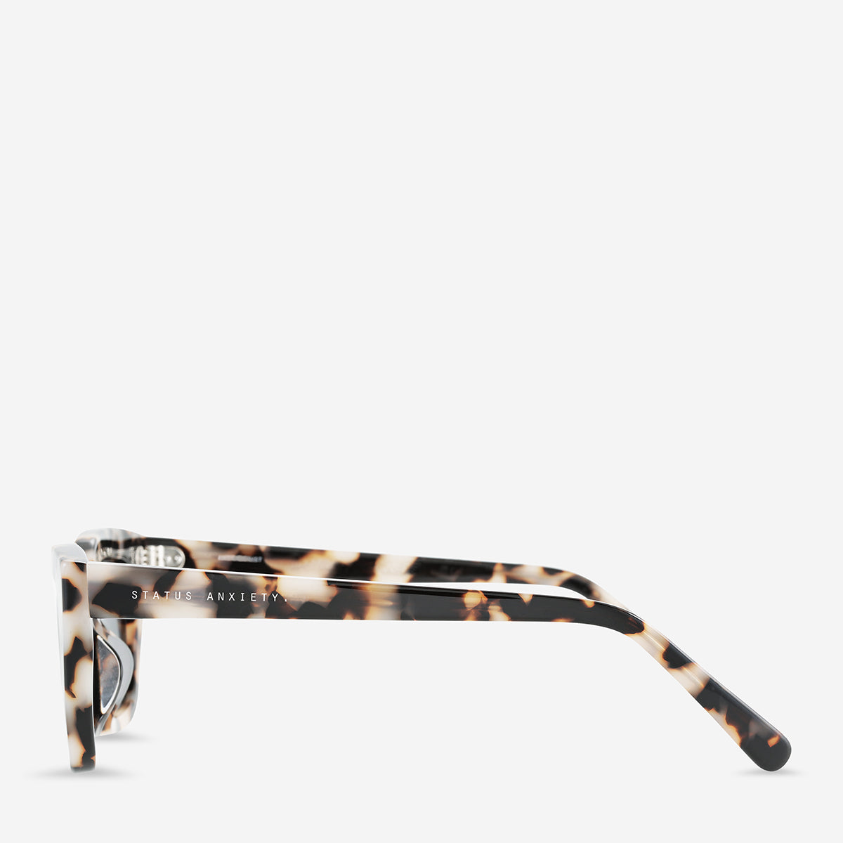 Status Anxiety Antagonist Sunglasses White Tort
