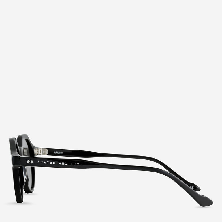 Status Anxiety Apathy Sunglasses Black