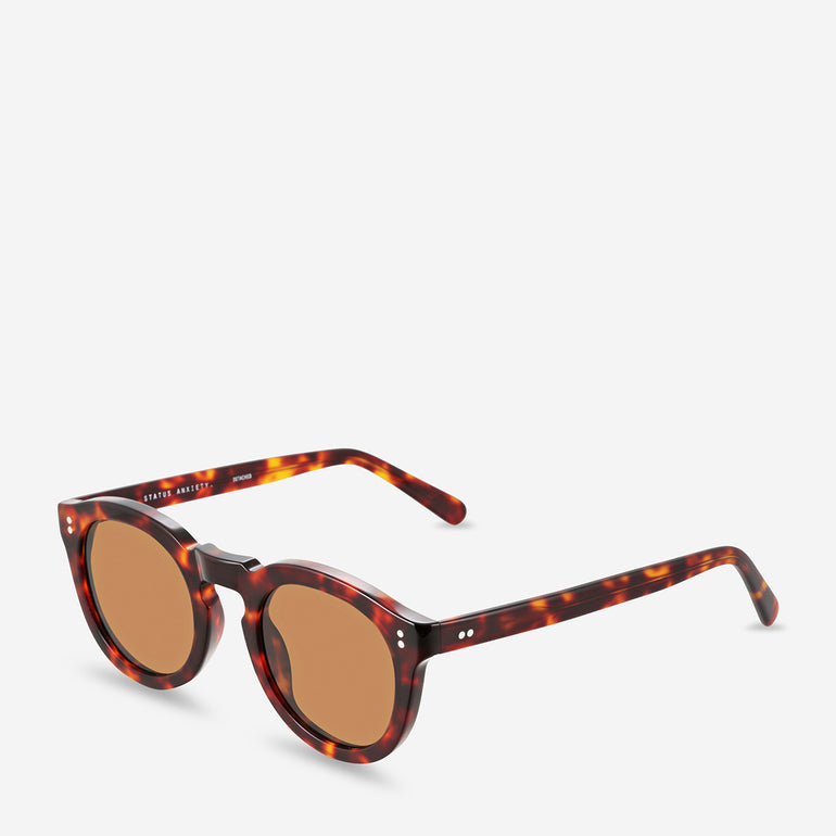 Status Anxiety Detached Sunglasses Brown Tort