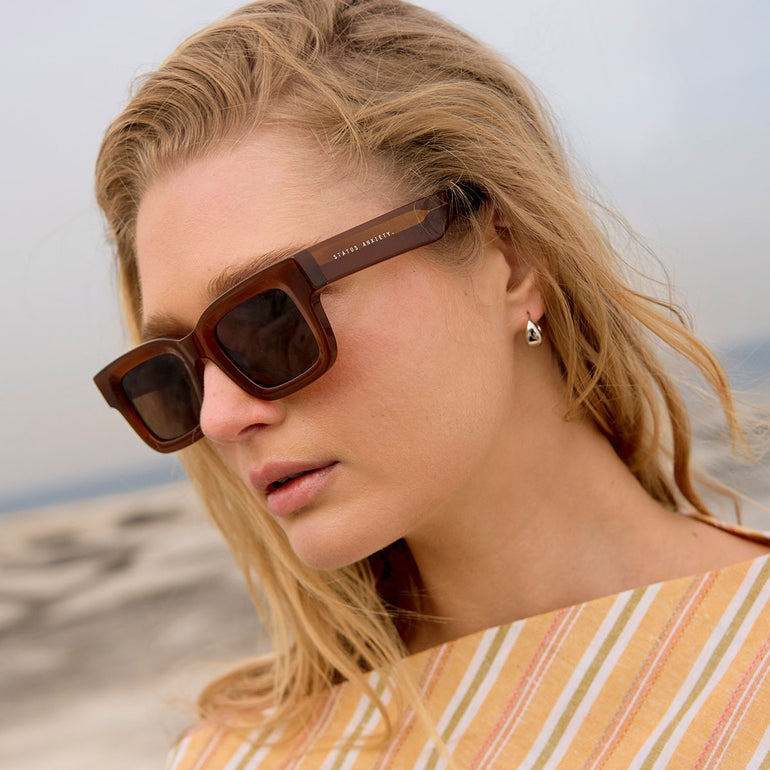 Status Anxiety Disorient Sunglasses Brown