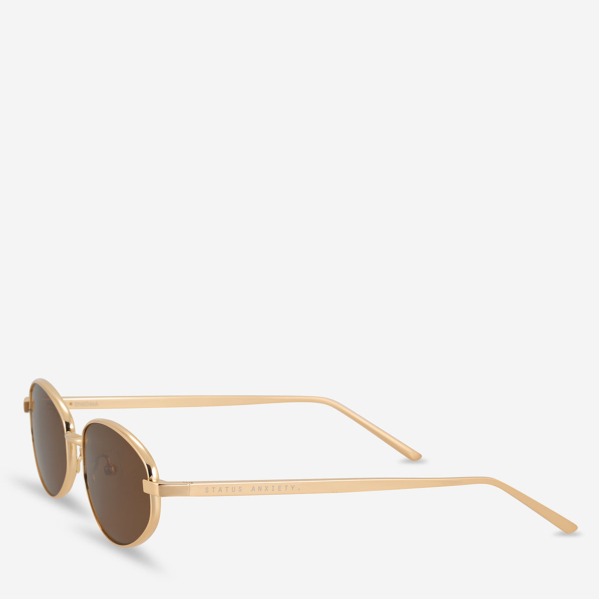Status Anxiety Enigma Sunglasses Gold