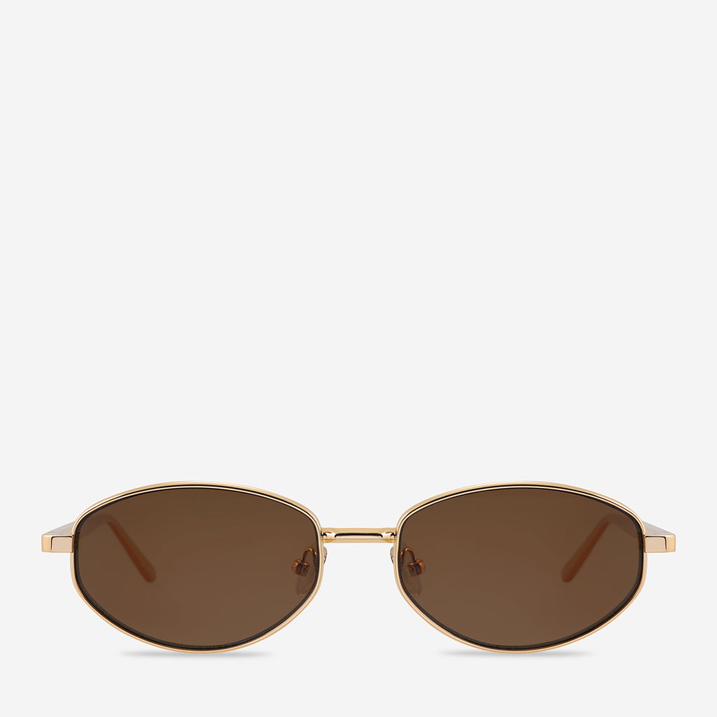 Enigma Gold Sunglasses | Status Anxiety
