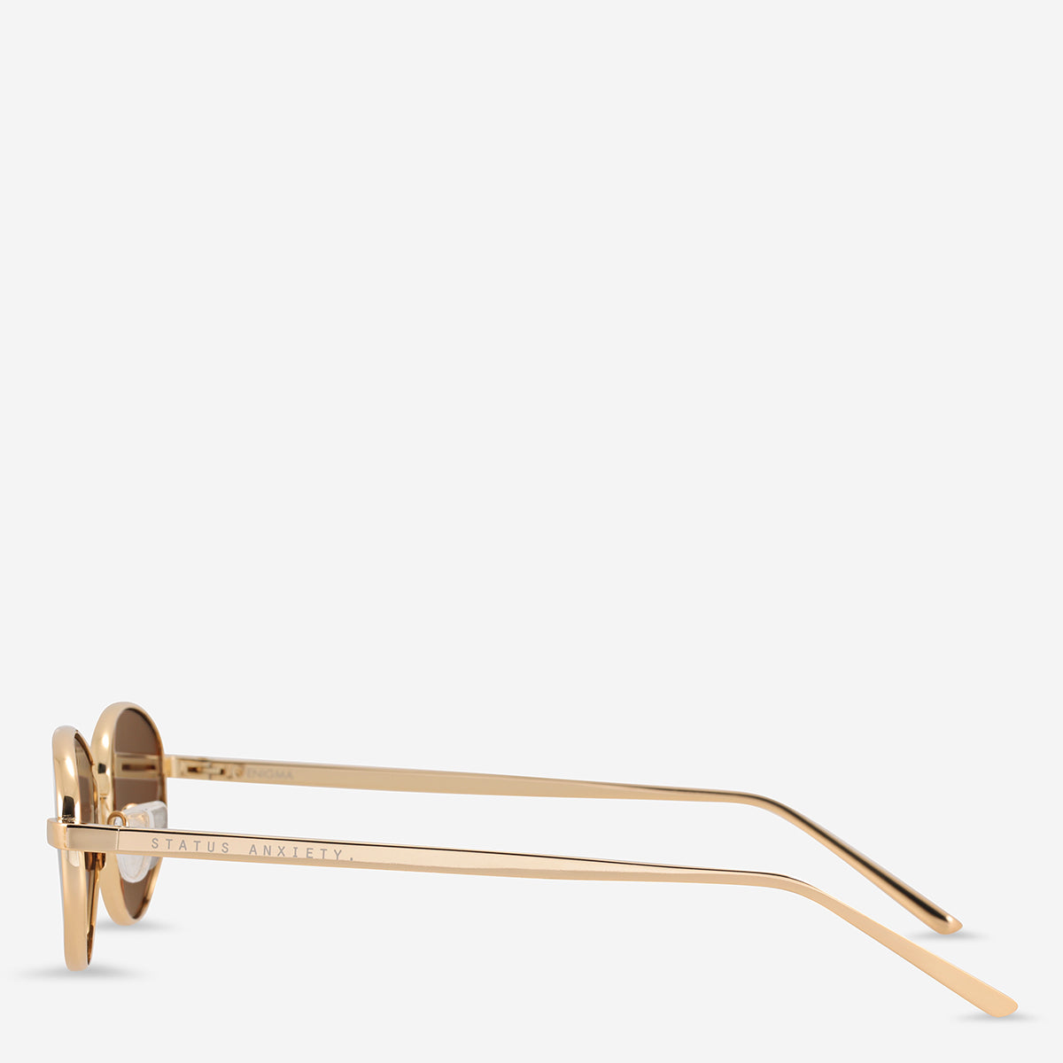 Status Anxiety Enigma Sunglasses Gold