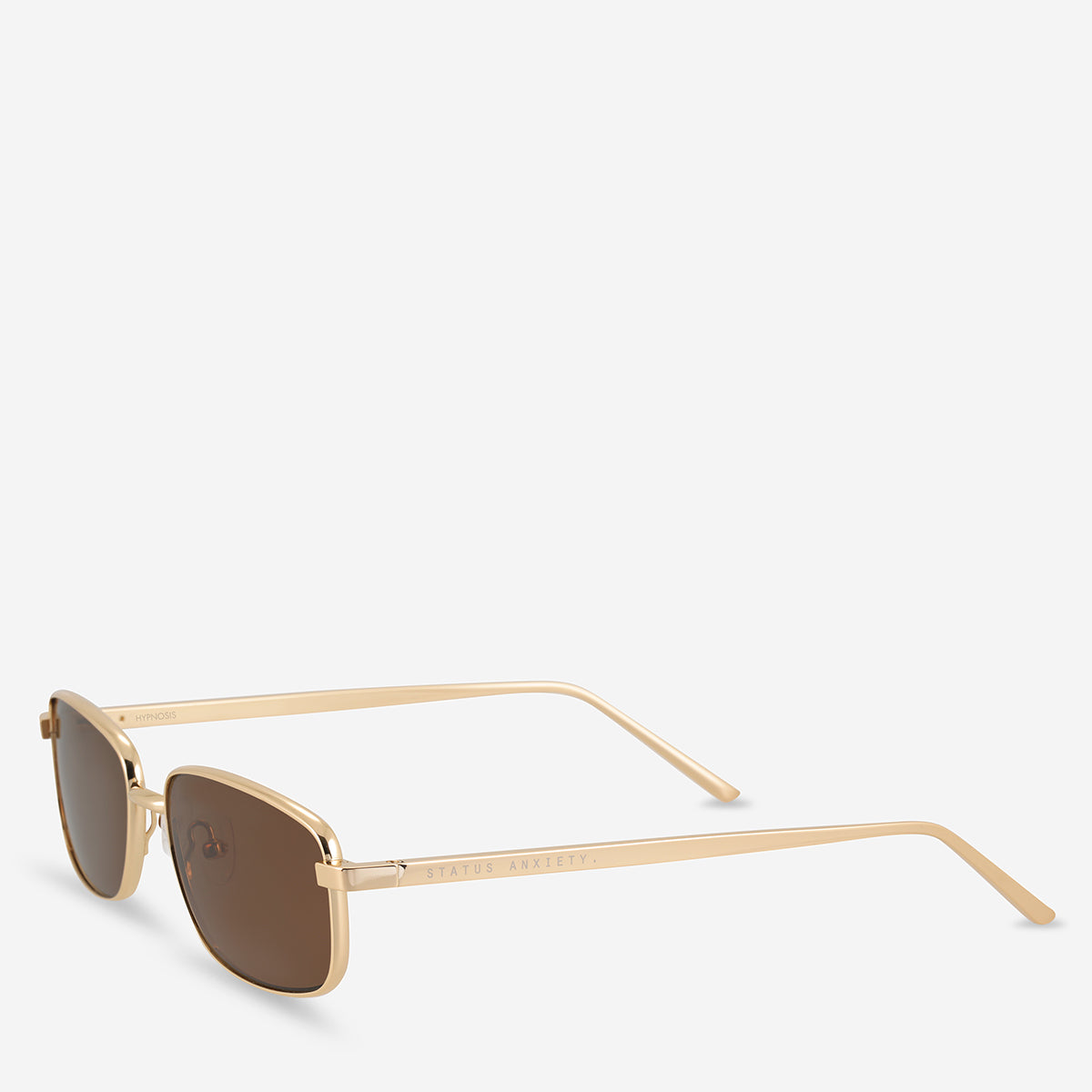 Status Anxiety Hypnosis Sunglasses Gold