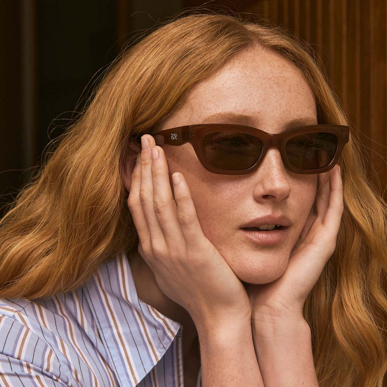 Status Anxiety Levity Sunglasses Brown