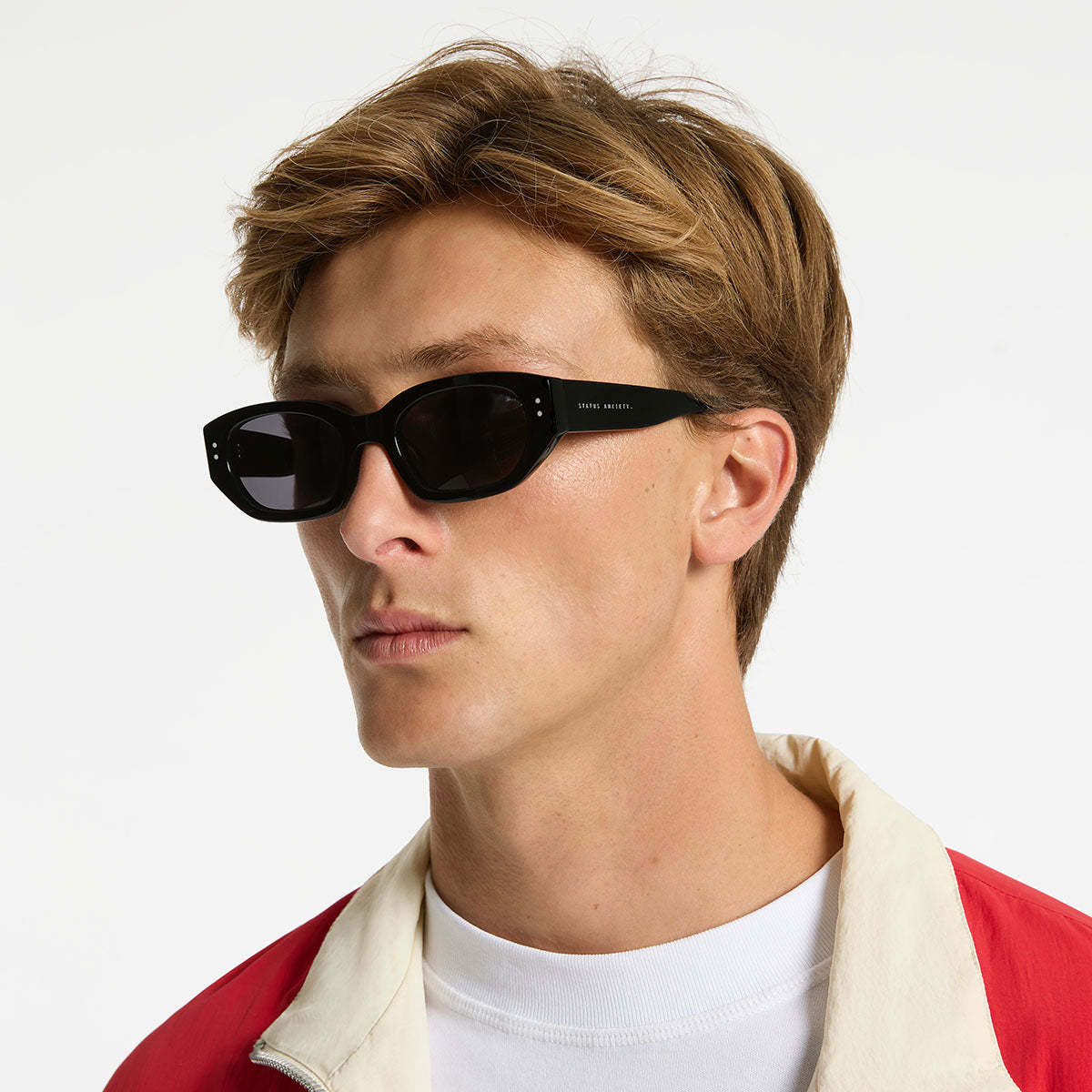Status Anxiety Luna Black Sunglasses For Men