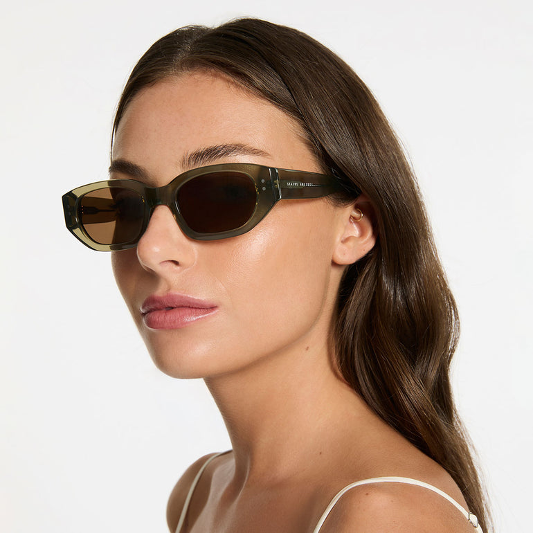 Status Anxiety Luna Sunglasses Moss