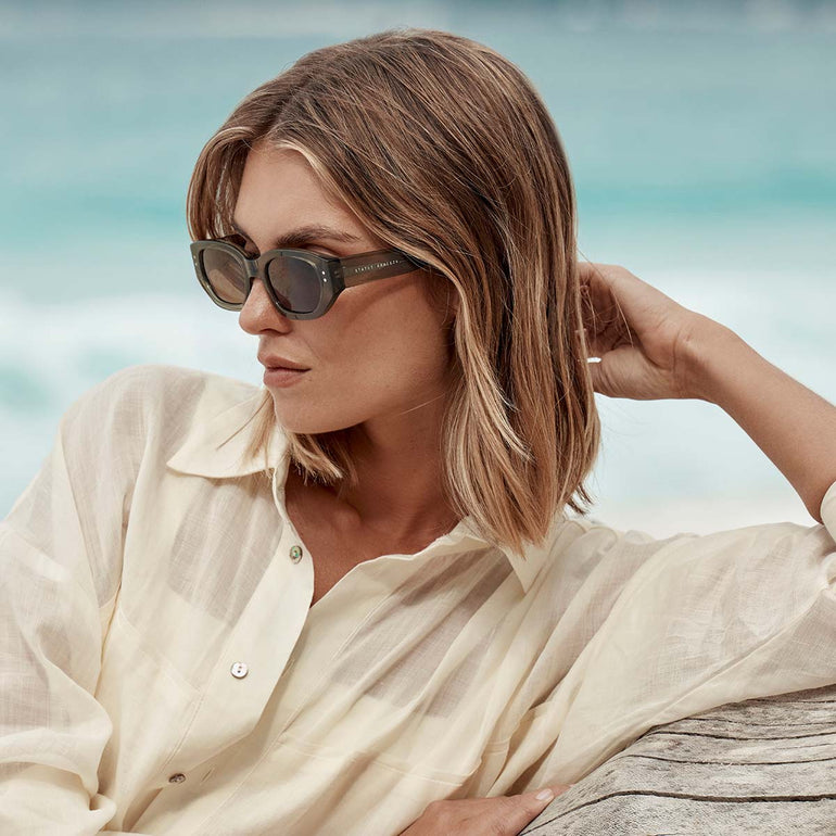 Status Anxiety Luna Sunglasses Moss