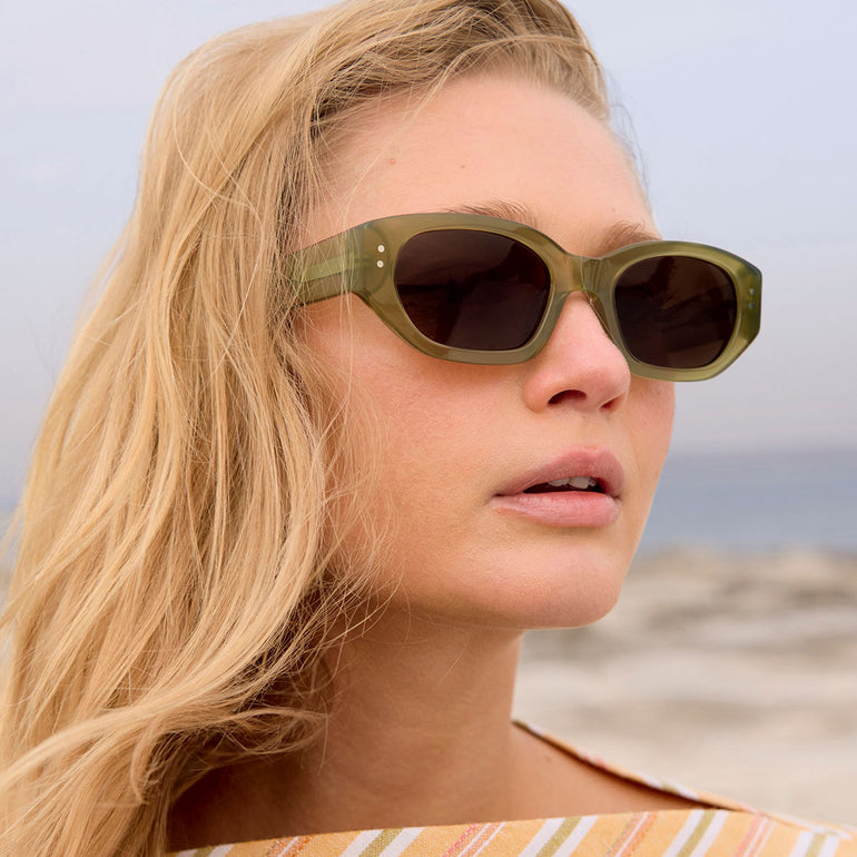 Status Anxiety Luna Sunglasses Pear