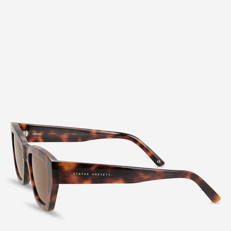 Status Anxiety Mirage Sunglasses Brown Tort