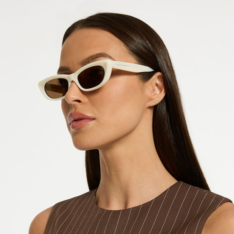 Status Anxiety Sidelines Sunglasses Bone