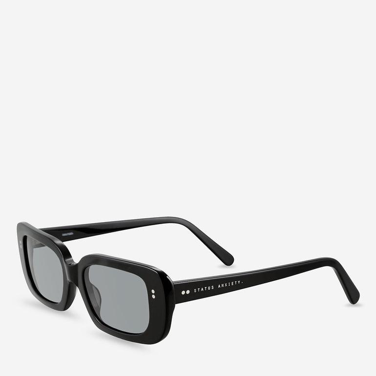 Status Anxiety Solitary Sunglasses Black