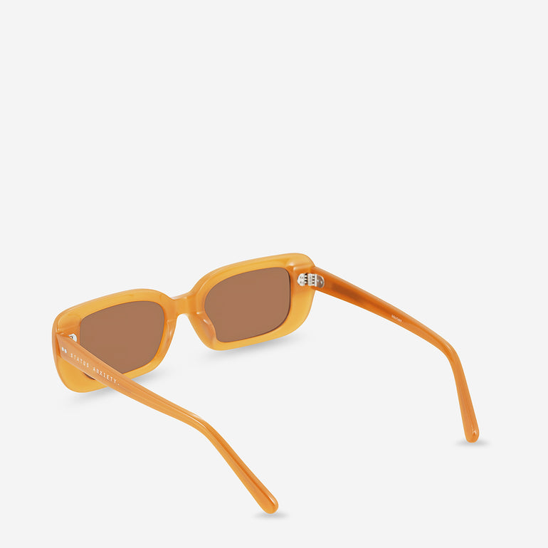 Status Anxiety Solitary Sunglasses Honey