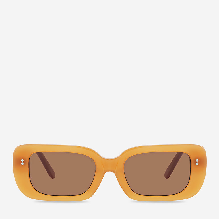 Status Anxiety Solitary Sunglasses Honey