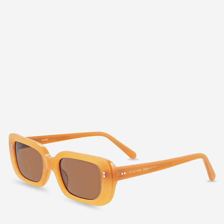 Status Anxiety Solitary Sunglasses Honey