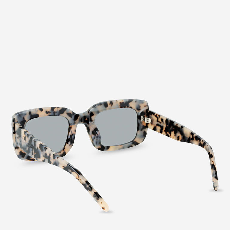 Status Anxiety Unyielding Sunglasses White Tort