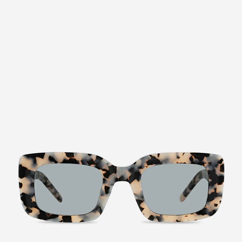 Status Anxiety Unyielding Sunglasses White Tort