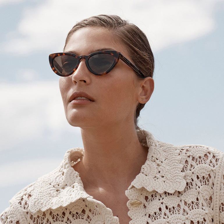 Status Anxiety Villain Sunglasses Brown Tort