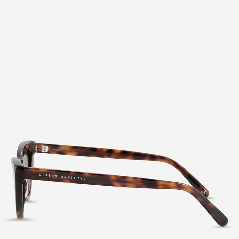 Status Anxiety Villain Sunglasses Brown Tort