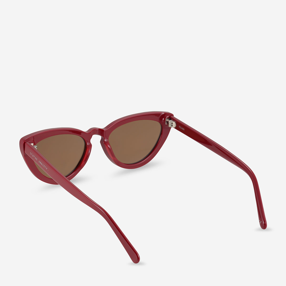 Status Anxiety Villain Sunglasses Cherry