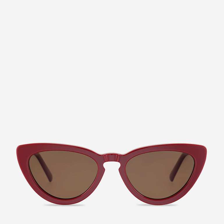 Status Anxiety Villain Sunglasses Cherry