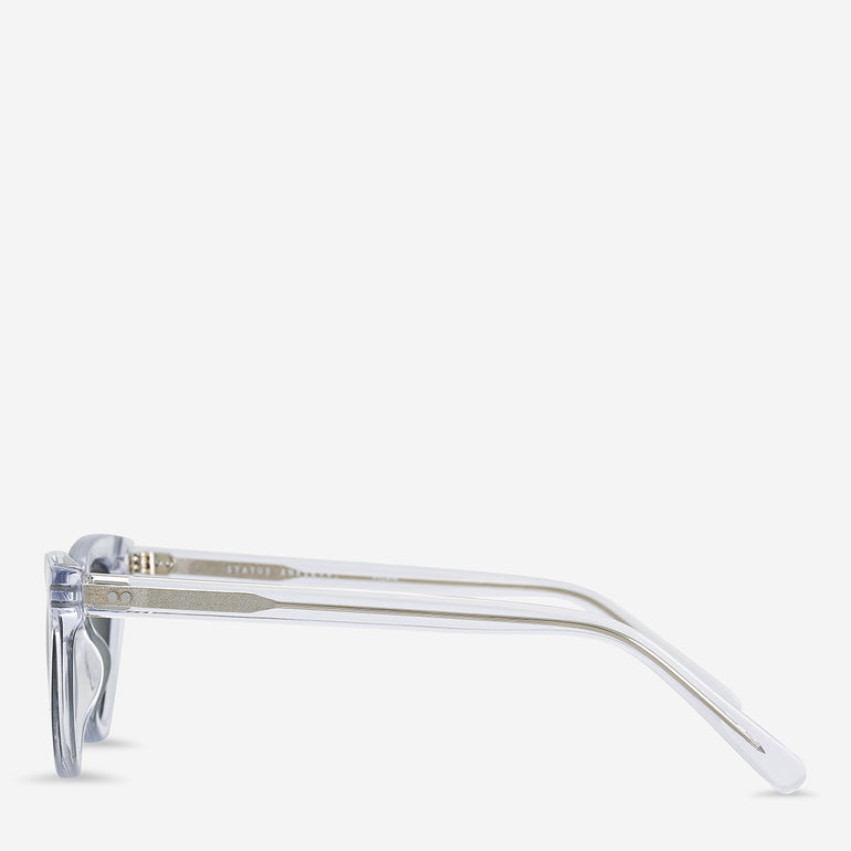 Status Anxiety Villain Sunglasses Clear