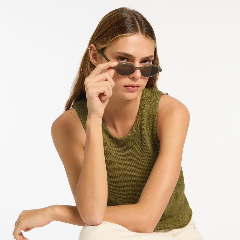 Status Anxiety Wonder Sunglasses Pear