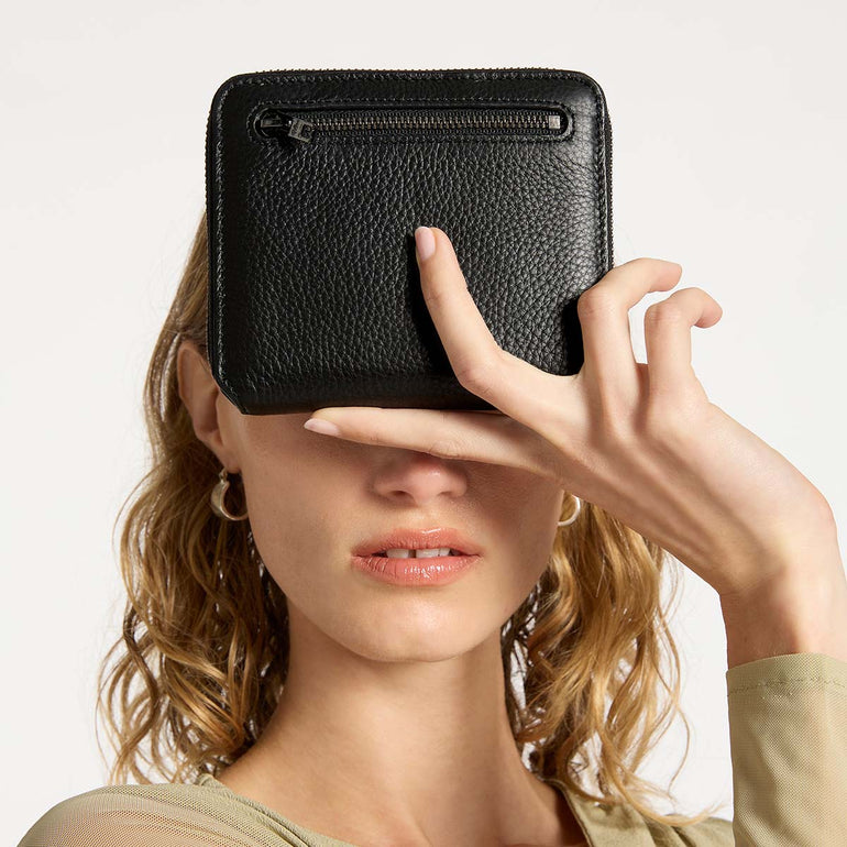 Status Anxiety Change Always Comes Jewellery Case Black