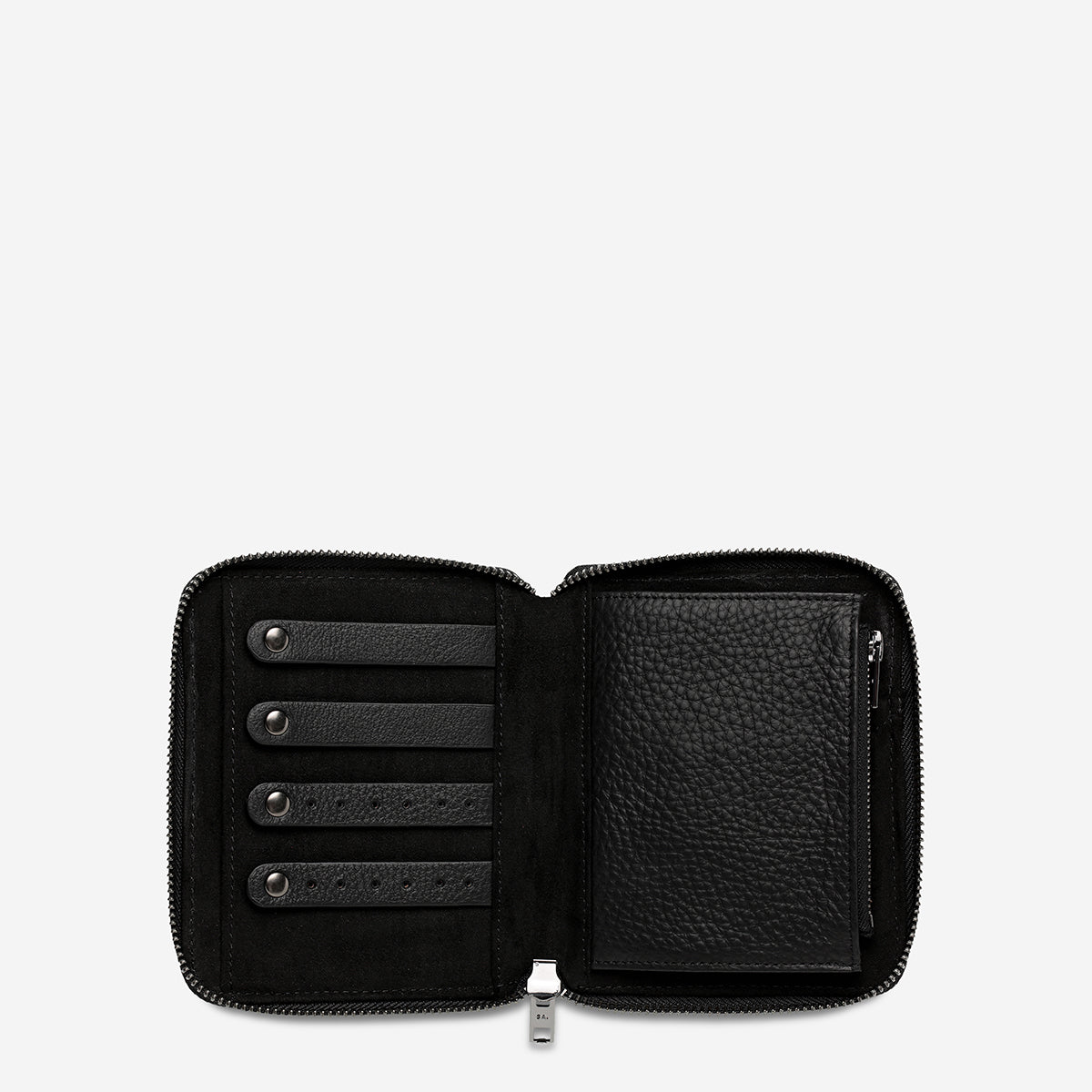 Status Anxiety Change Always Comes Jewellery Case Black