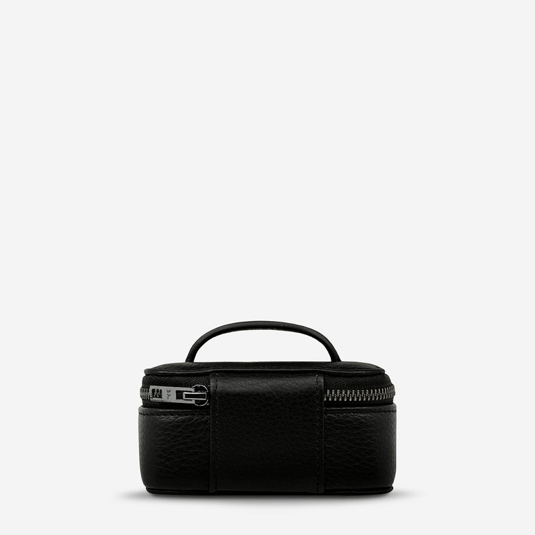 Status Anxiety Heartbreaker Leather Jewellery Case Black