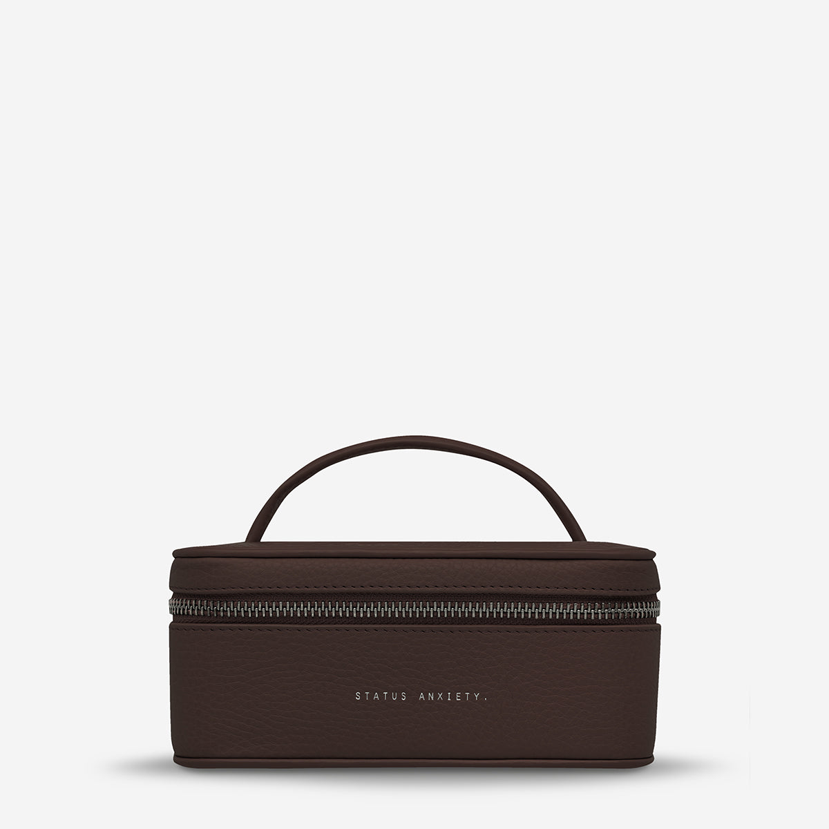 Status Anxiety Shining Armour Leather Case Cocoa