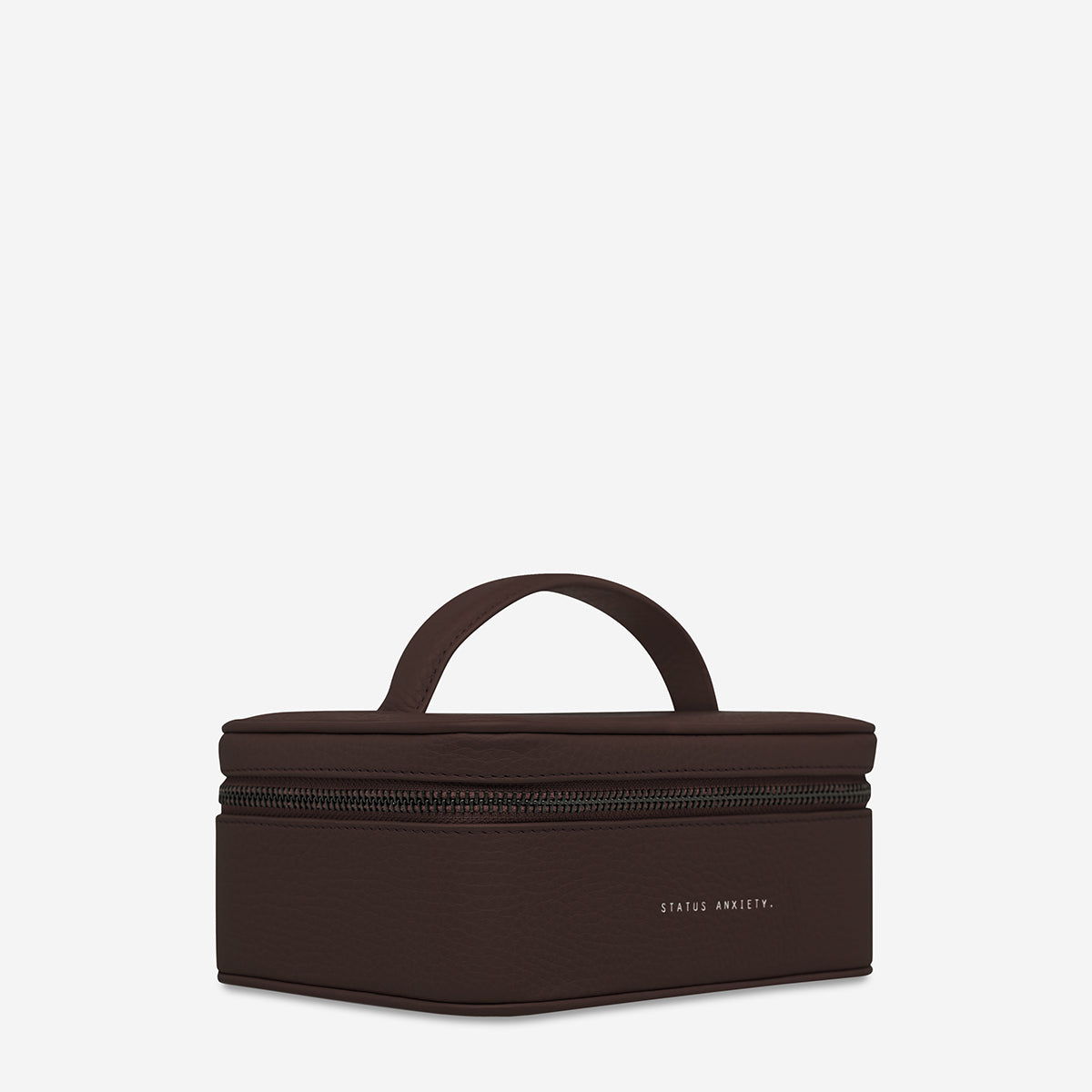 Status Anxiety Shining Armour Leather Case Cocoa