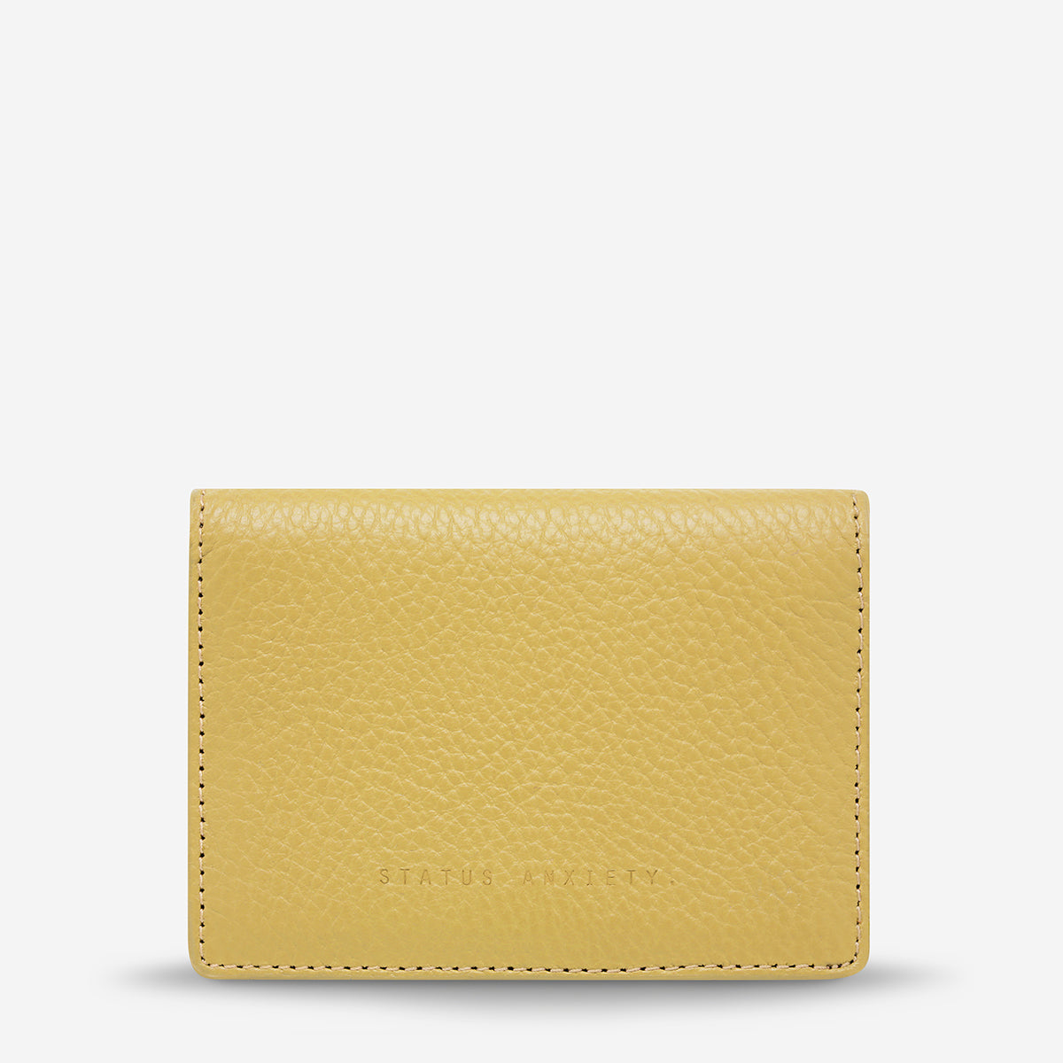 Status Anxiety Easy Does It Women's Leather Wallet Buttermilk