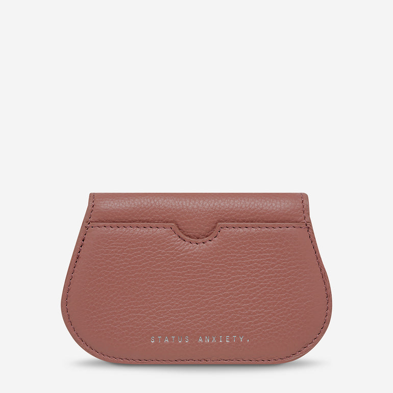 Status Anxiety Eyes Wide Women's Leather Wallet Dusty Rose